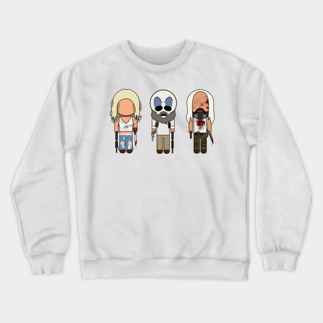 The Blocky Rejects - "Vector Eds" Crewneck Sweatshirt by TwistedKoala